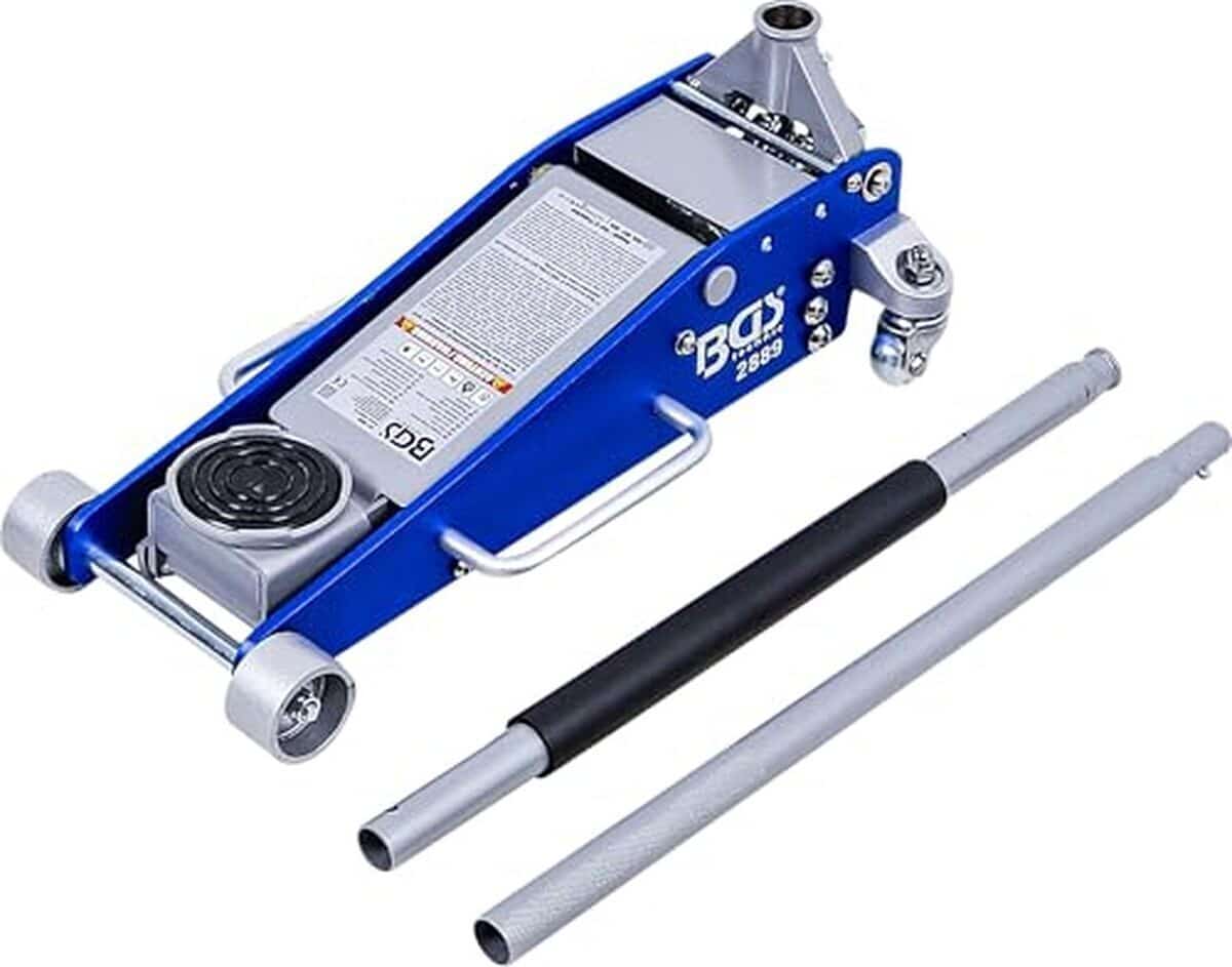 Test du cric hydraulique BGS 2889 2, 5 t.