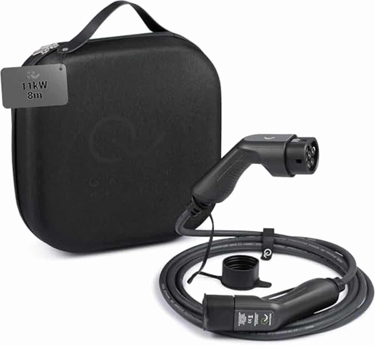 Test : green wallbox - câble de recharge 11kW type 2 pour voiture électrique