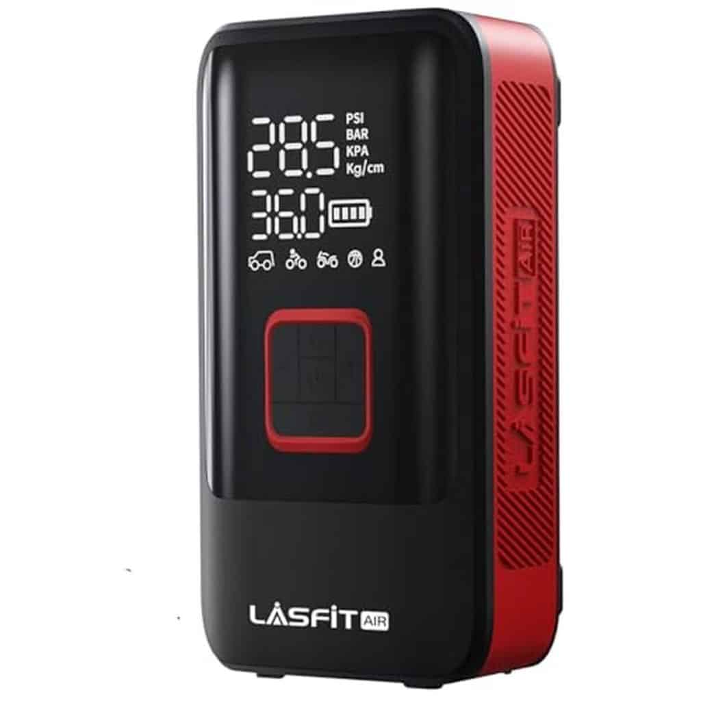 Test : lasfit air TK1, compresseur d'air portable puissant et polyvalent