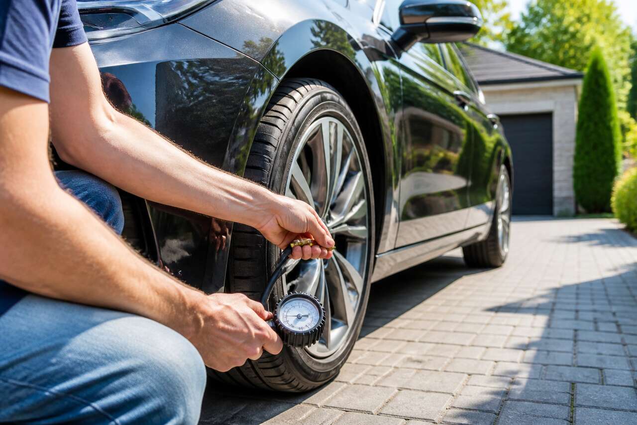 Vérifier la pression et l'état des pneus Vérifier la pression et l'état des pneus