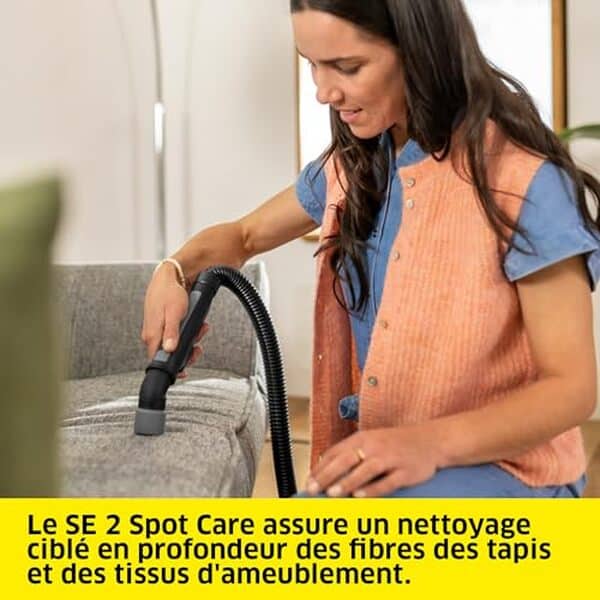 Découvrez notre test complet du Kärcher SE 2 Spot Care : performances, efficacité et caractéristiques du meilleur détacheur portable 450 W du marché.