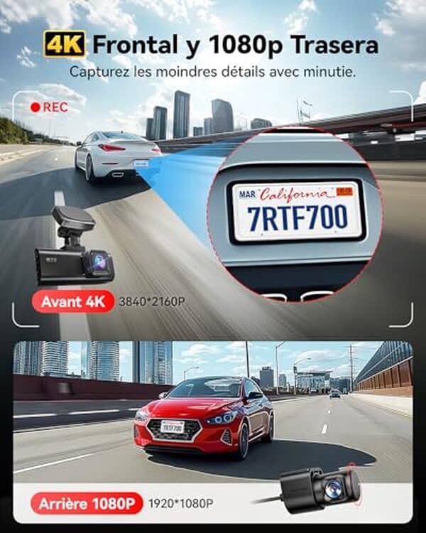 Découvrez notre test complet de la caméra embarquée REDTIGER 4K avec double vision et surveillance 24/7. Performance, qualité vidéo et fiabilité analysées en détail. 