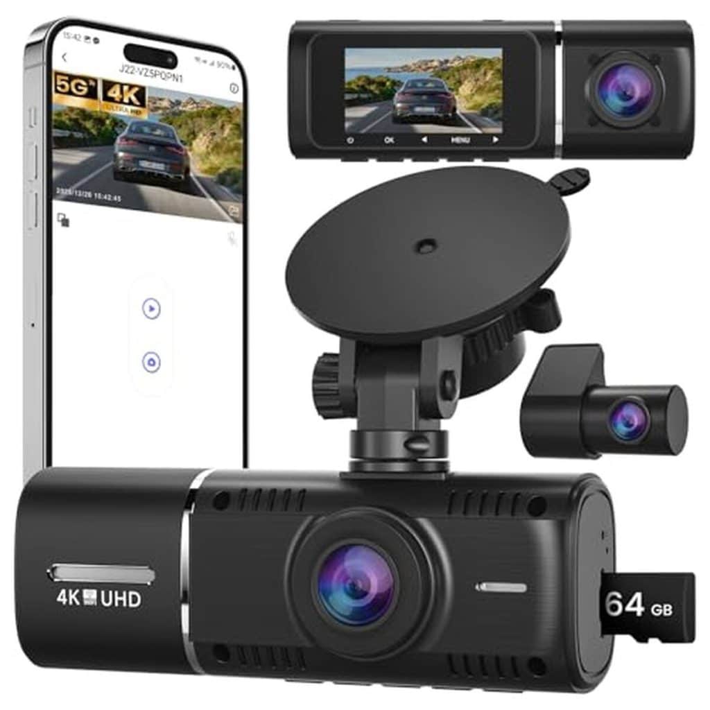 Test de la dashcam MRSXWPY 4K : sécurité routière améliorée