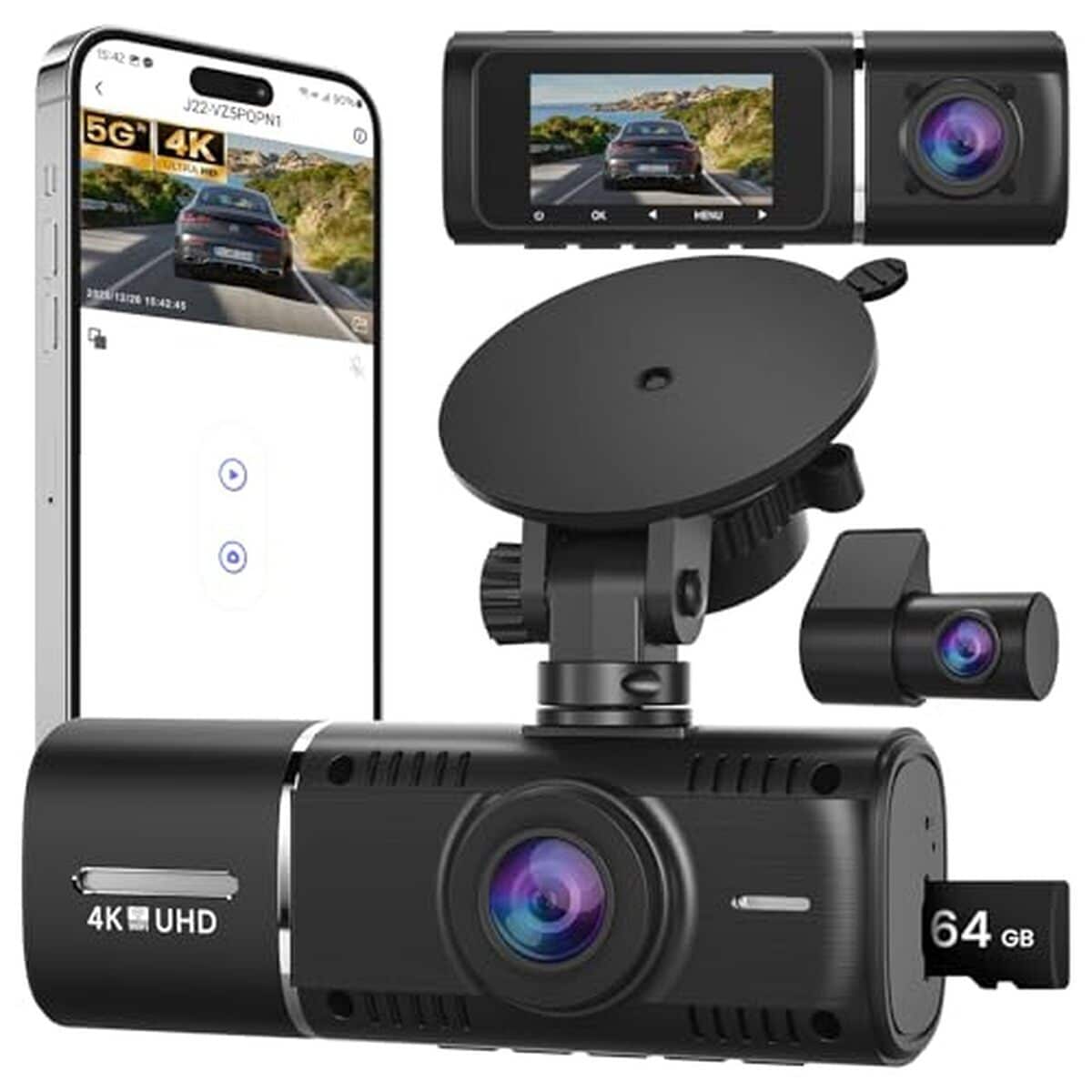 Test de la dashcam MRSXWPY 4K : sécurité routière améliorée