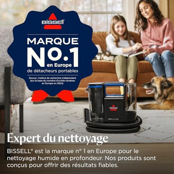 Découvrez notre test détaillé du BISSELL SpotClean C5 : performances, avantages et inconvénients de cette shampouineuse polyvalente pour le nettoyage en profondeur.