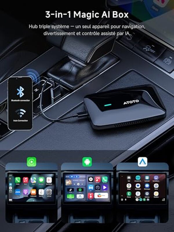 Découvrez notre test détaillé de l'adaptateur CB4B : carPlay sans fil, commandes vocales IA et compatibilité universelle pour votre voiture. 