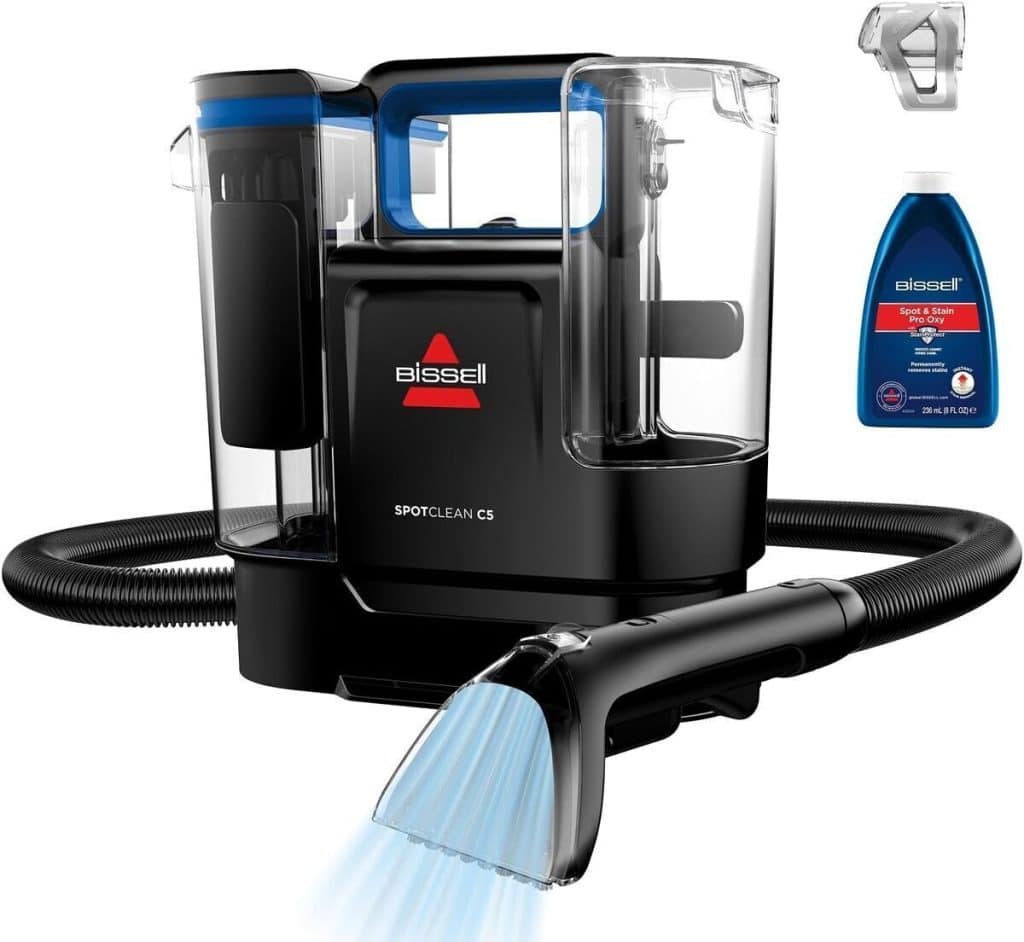 Test du BISSELL SpotClean C5 : shampouineuse puissante et polyvalente