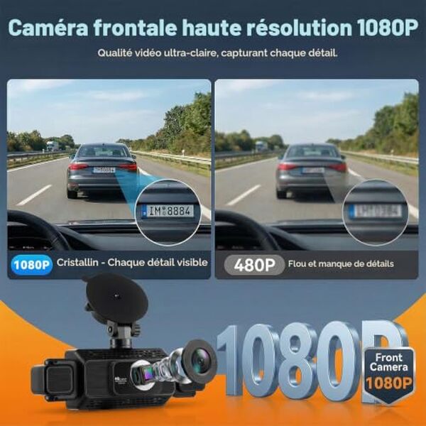 Découvrez notre test complet de la dashcam SIXWIN 4 canaux avec vision 360° et surveillance 24/7. Performances, installation et avis d'expert.