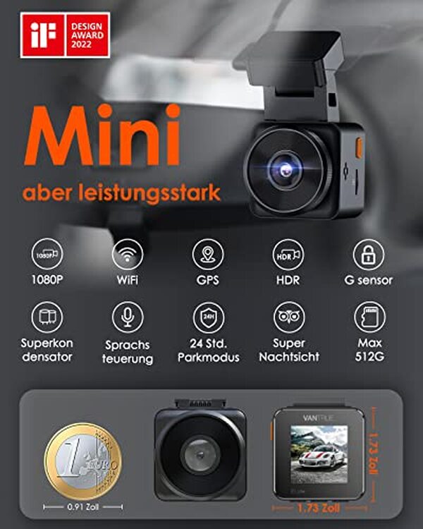 Découvrez notre test détaillé de la dashcam Vantrue E1 Lite 1080P. Qualité vidéo, wiFi, hDR et GPS : tous les avantages et inconvénients de ce modèle abordable.