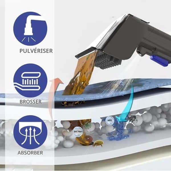 Découvrez notre test détaillé de la shampouineuse canapé Akitas X7 600W : puissance, autonomie et efficacité pour nettoyer vos meubles en profondeur.