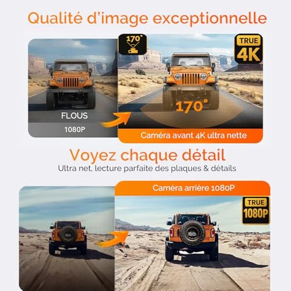 Découvrez notre test complet de la dashcam CarByNevo EV4K : vidéos 4K ultra-nettes, fonctionnalités innovantes et avis détaillé pour sécuriser votre conduite.