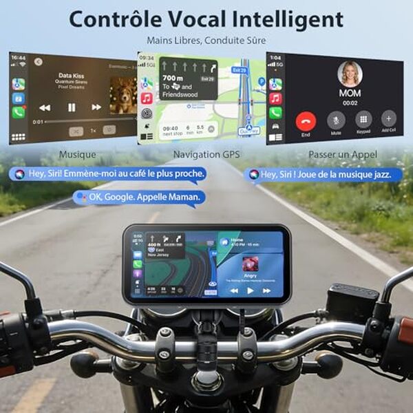 Découvrez l'écran moto A622 avec carPlay sans fil, étanche et polyvalent. Avis détaillé, prix et caractéristiques techniques pour choisir le meilleur écran moto.