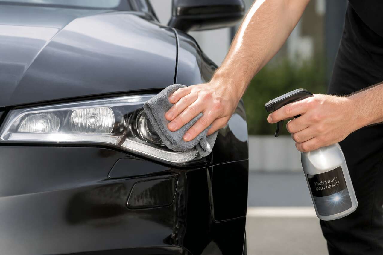 Comment nettoyer les phares de voiture efficacement ?