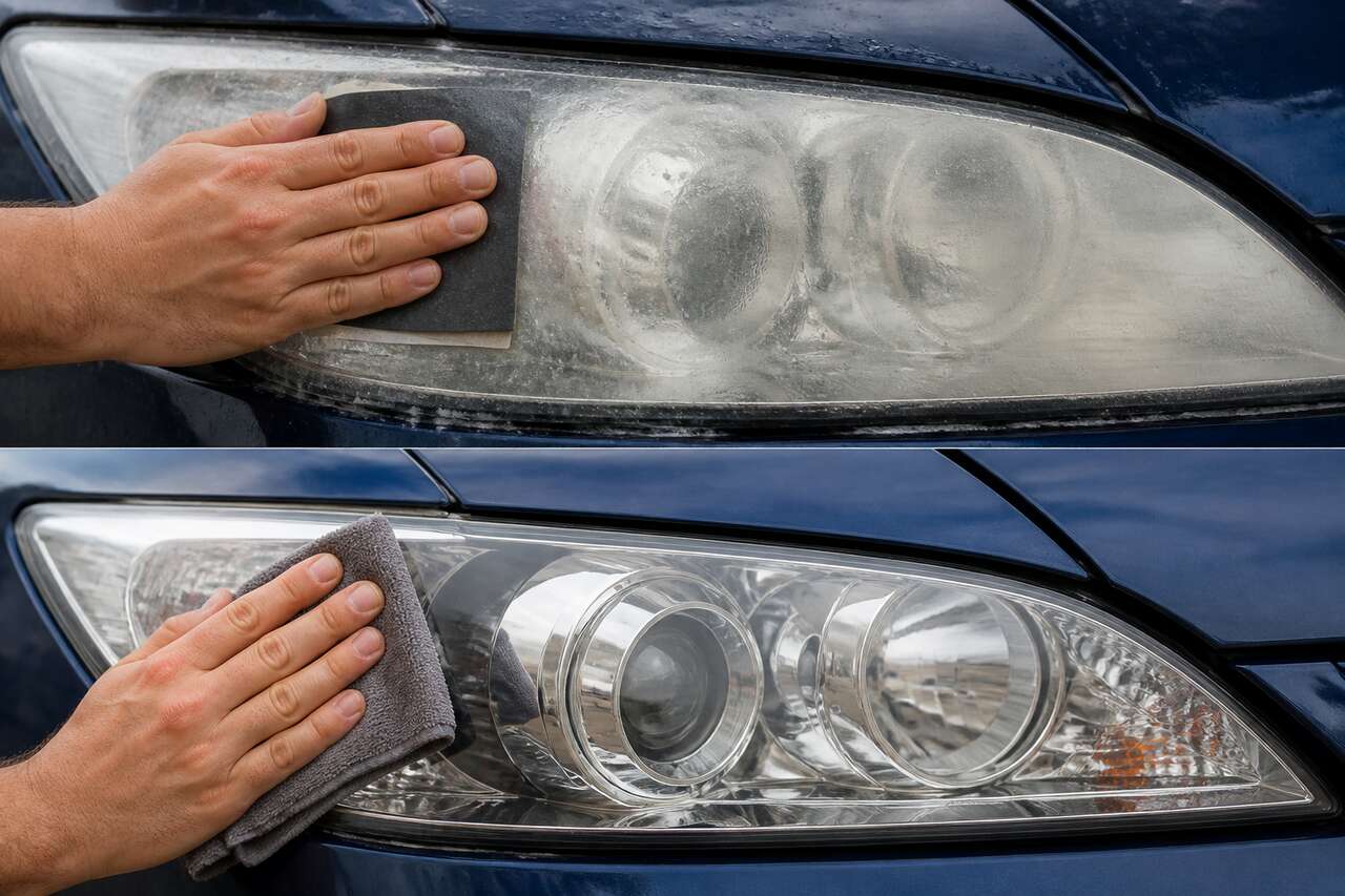 R&eacute;novation efficace: pon&ccedil;age &agrave; l&rsquo;eau puis polissage, &eacute;tape par &eacute;tape