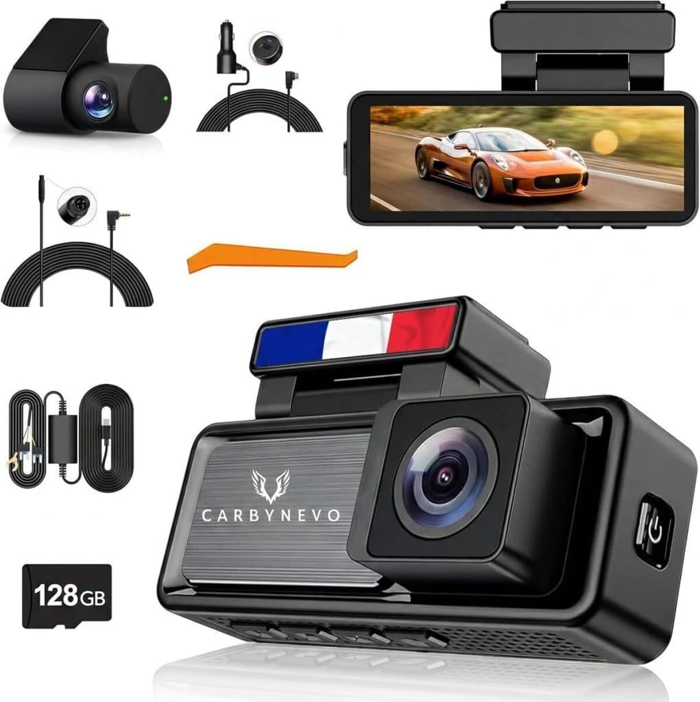 Test : dashcam CarByNevo EV4K, qualité 4K et plus