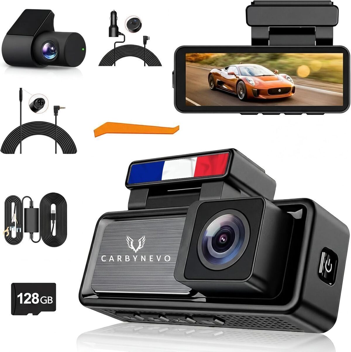 Test : dashcam CarByNevo EV4K, qualité 4K et plus