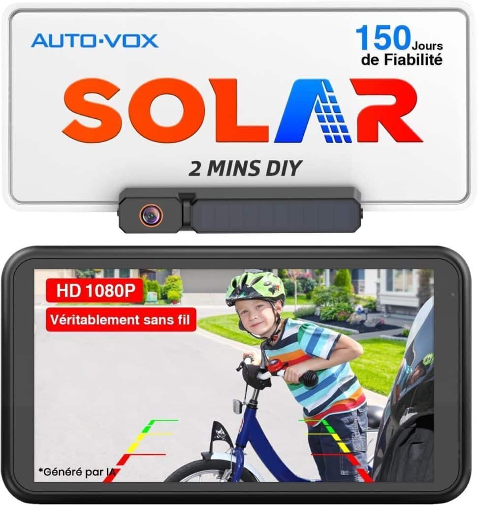 Test de la caméra de recul sans fil AUTO-VOX Solar : moniteur 5" et installation express