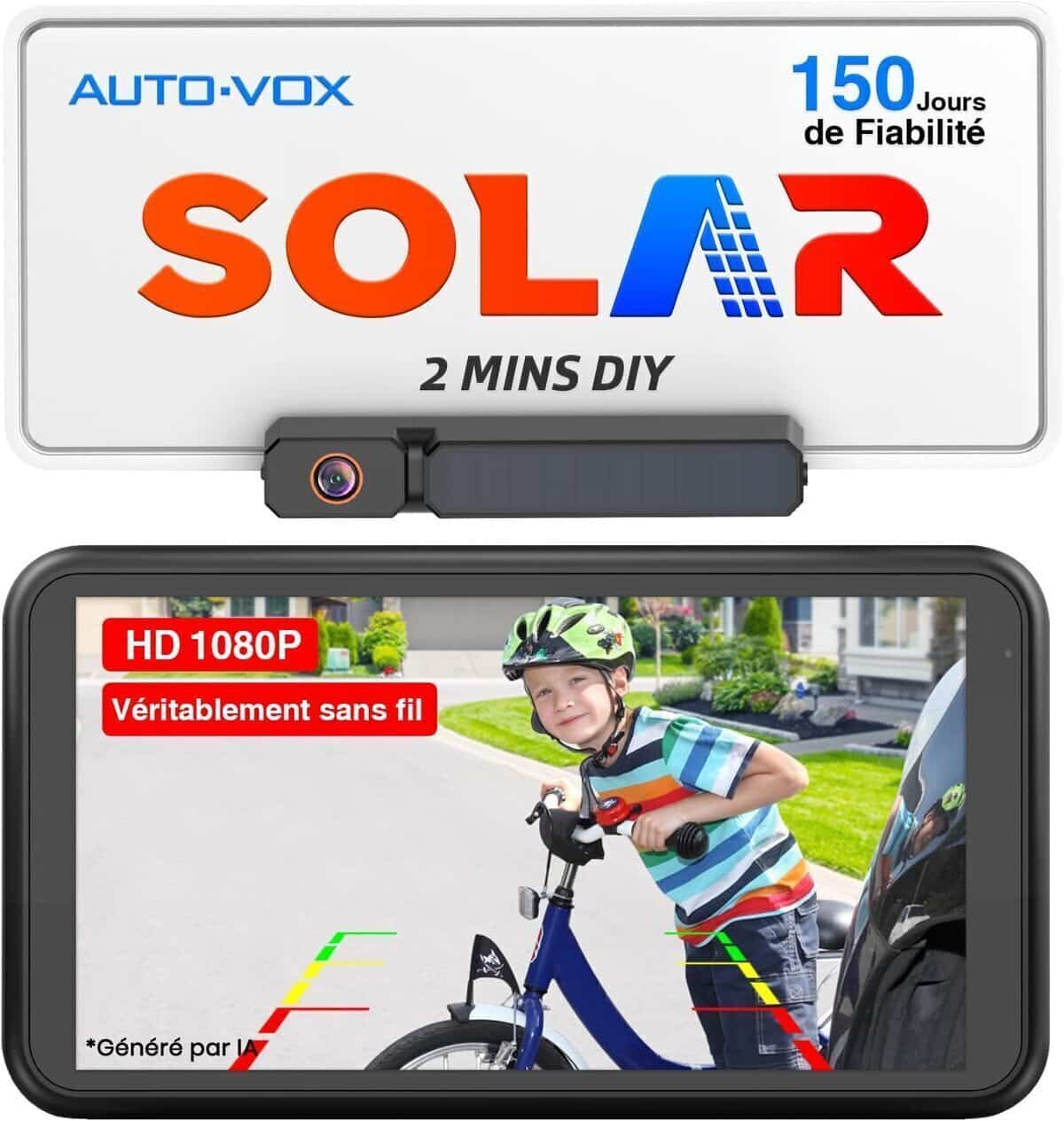 Test de la caméra de recul sans fil AUTO-VOX Solar : moniteur 5" et installation express