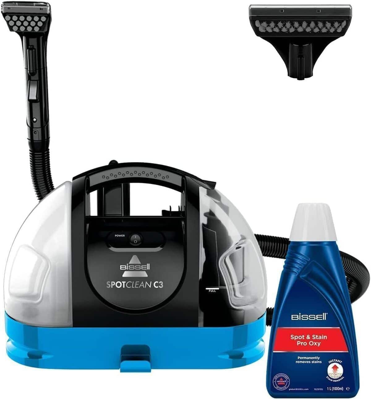 Test du nettoyeur portable BISSELL SpotClean C3 : efficacité et polyvalence