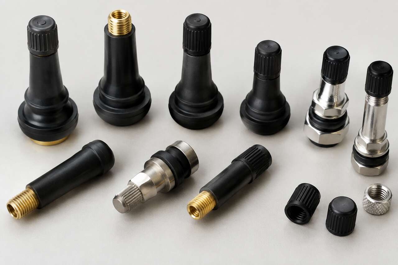Les diff&eacute;rents types de valves pour pneus