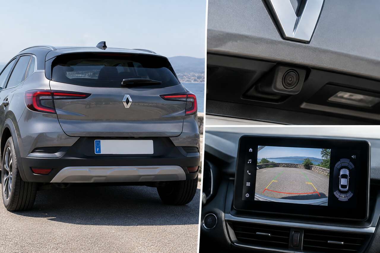 Où se trouve la caméra de recul selon les modèles renault Où se trouve la caméra de recul selon les modèles renault