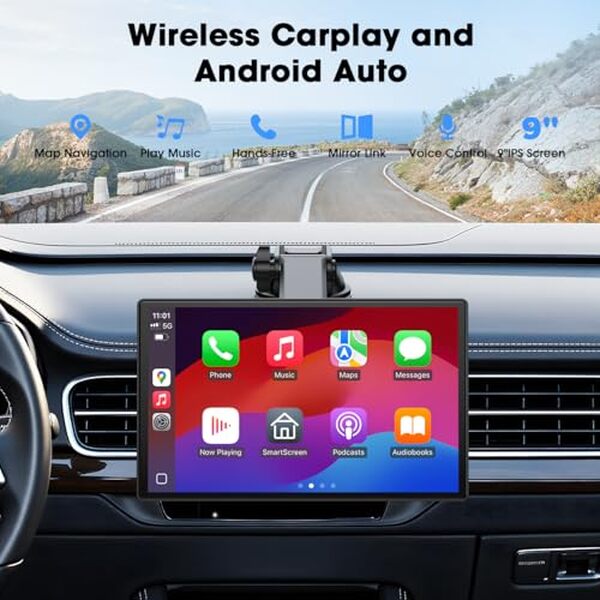 Découvrez notre test complet de l'écran CarPlay sans fil 9 pouces LAMTTO. Avis, caractéristiques, installation et performance pour transformer votre tableau de bord automobile.
