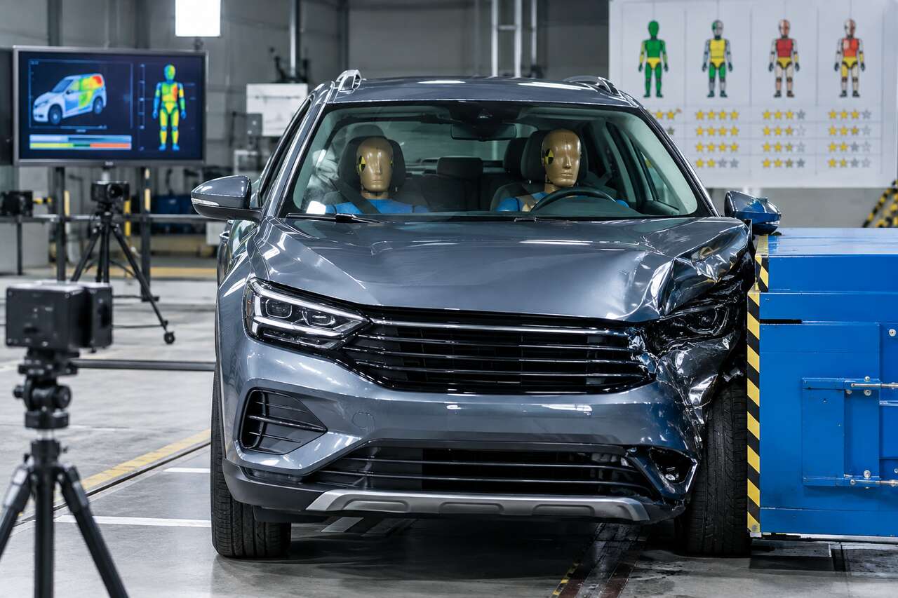 Comprendre les notations des crash tests auto