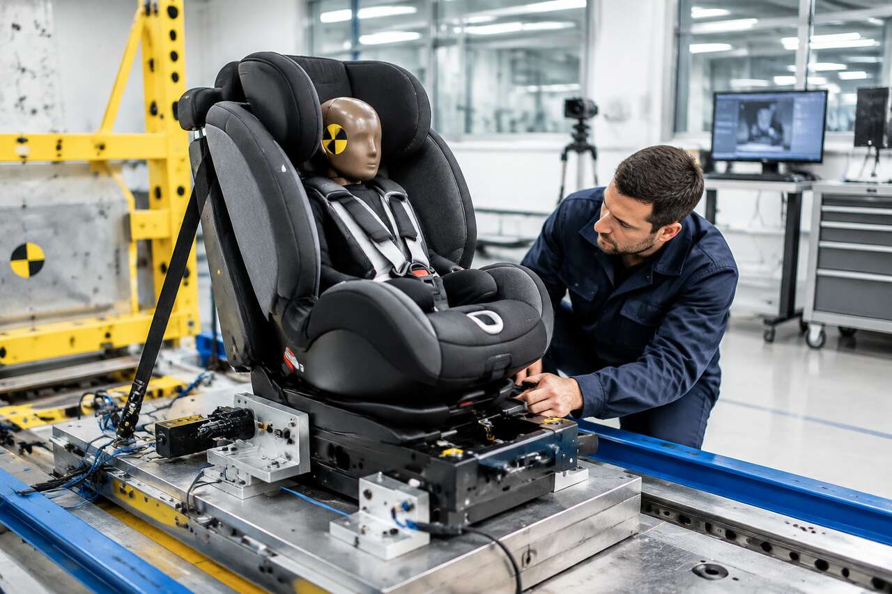 Crash tests des si&egrave;ges auto: comment lire adac/tcs et choisir