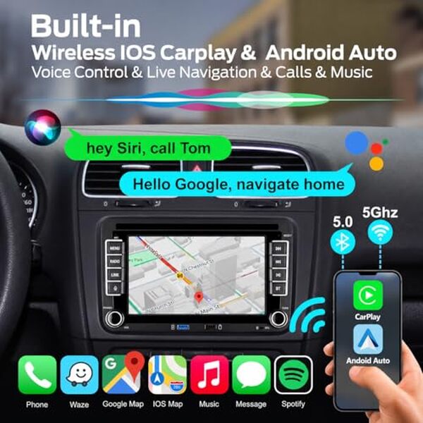 Découvrez notre test complet de l'autoradio Linux VW avec carPlay, android auto et écran tactile 7 pouces intégré pour votre véhicule Volkswagen.