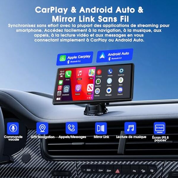 Découvrez notre test complet de l'écran Avylet CarPlay 8 : portable, sans fil et performant. Avis, caractéristiques et conseils d'achat pour votre voiture.