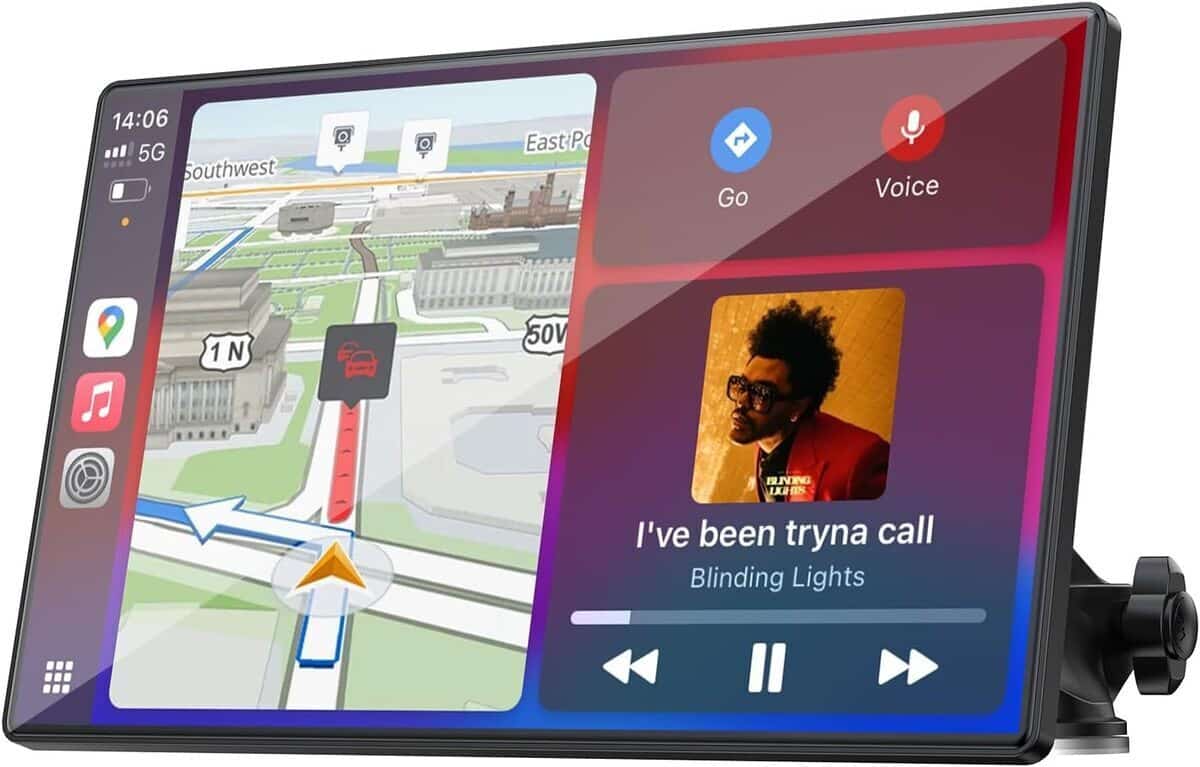 Test : écran voiture LAMTTO Carplay sans fil 9 pouces